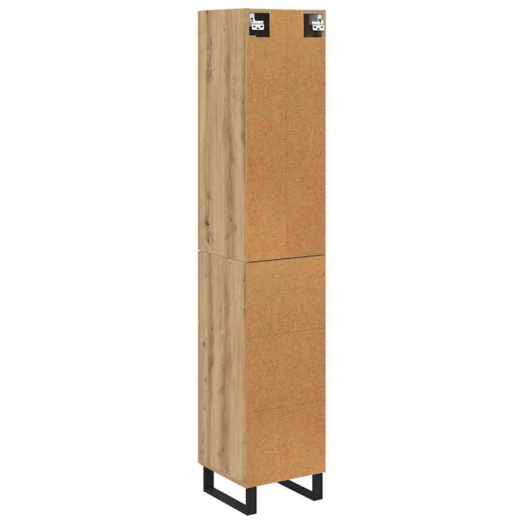 Highboard Artisan Oak 34.5 x 34 x 180 cm Particleboard