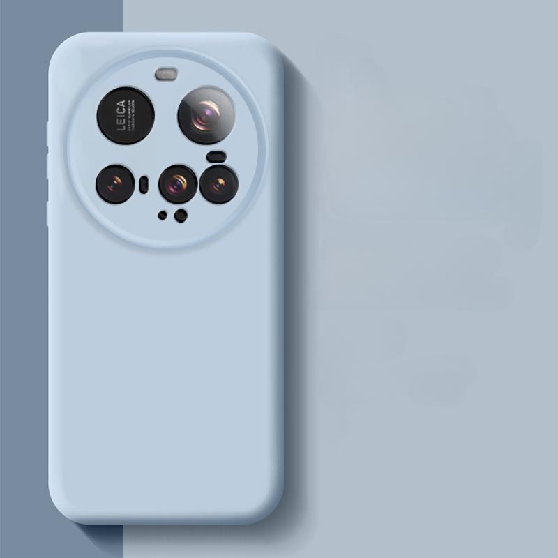 Для Xiaomi 15 Ultra Чехол из жидкого силикона Однотонный Матовый Мягкий Бампер Чехол для телефона для Xiaomi 15 Pro 14 Ultra 13 Pro Чехлы