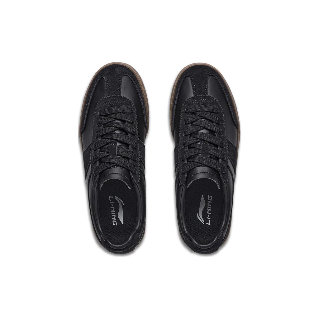 Li Ning Yun Chuan 1.5 нескользящие износостойкие низкие спортивные повседневные туфли женские кроссовки черные AGCT344-1