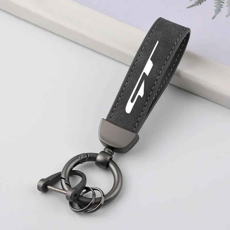 LRVA9 High Quality Suede Leather Car Keychain Key Rings for Kia GT LINE gtline ELANTRA Sportage Stinger KX5 K3 K4 K5 CeedS oul Sorento