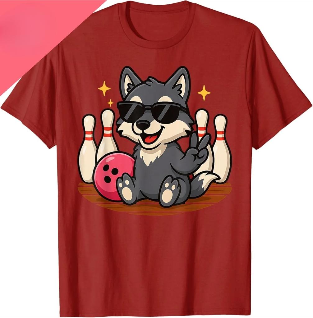 Funny Cat Bowling Shirt with Sunglasses Couple Style YK Summer Streetwear Top Women Clothing Fashion Summer Streetwear YK