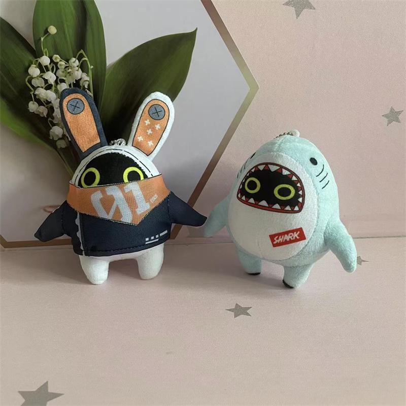 Аниме Игровой Персонаж Плюшевая Игрушка Косплей Zenless Zone Zero The Bangboo Shark Милая Мягкая Кукла Украшение