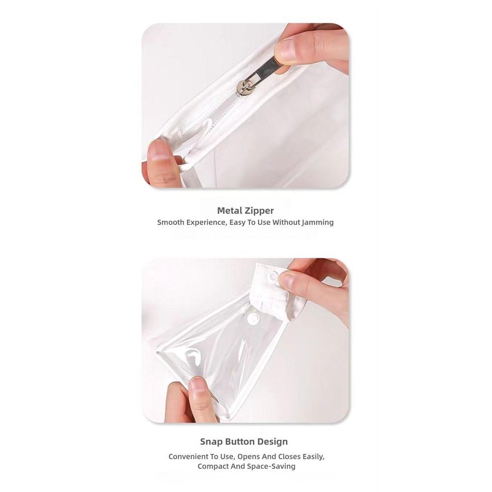 Водонепроницаемый пенал ПВХ сумка для хранения канцелярских товаров Простая сумка для канцелярских товаров Подарок
