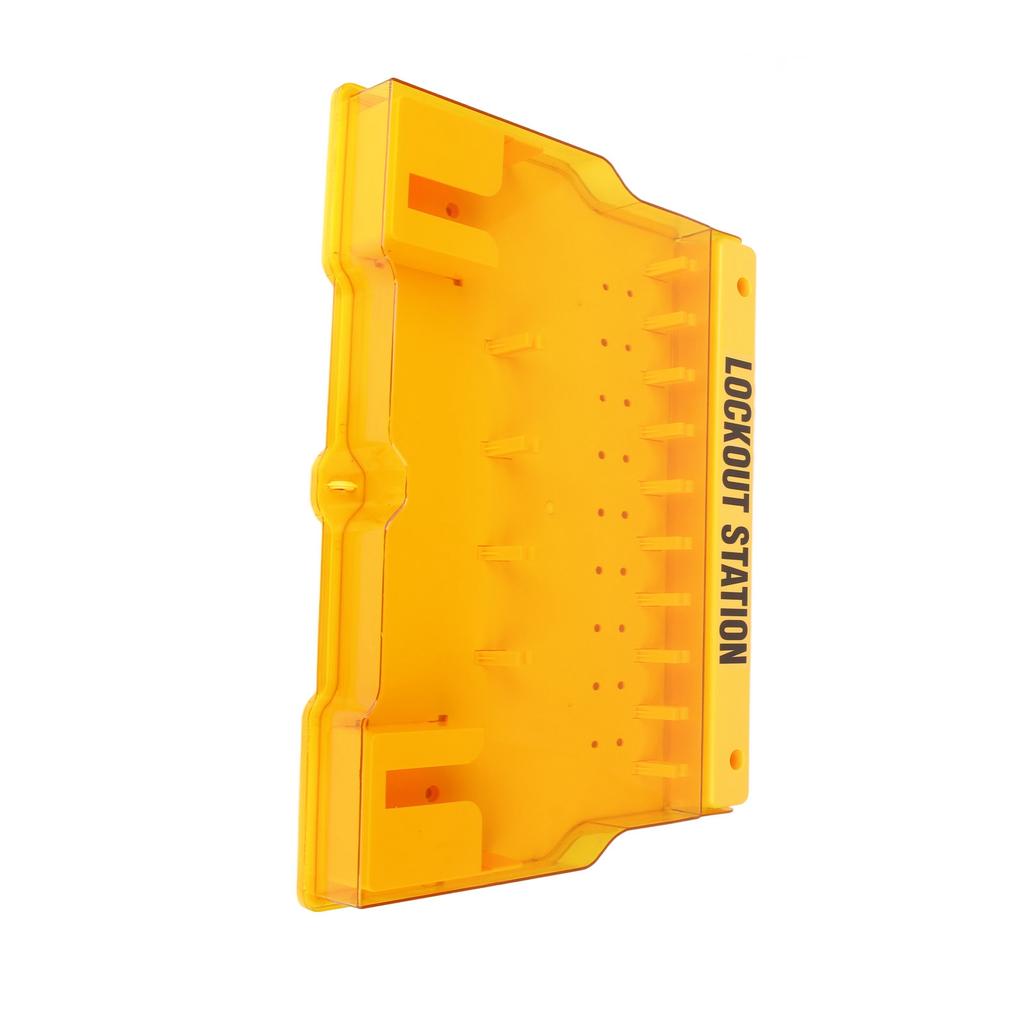 Lockout Tagout Station Durable Visualization Management Lockout Station with Cover for Lockout