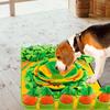 Dog Feeding Pad Snuffle Toy For Dog Interactive Puzzle Enrichment Toy for Training Soft Nosework Mat