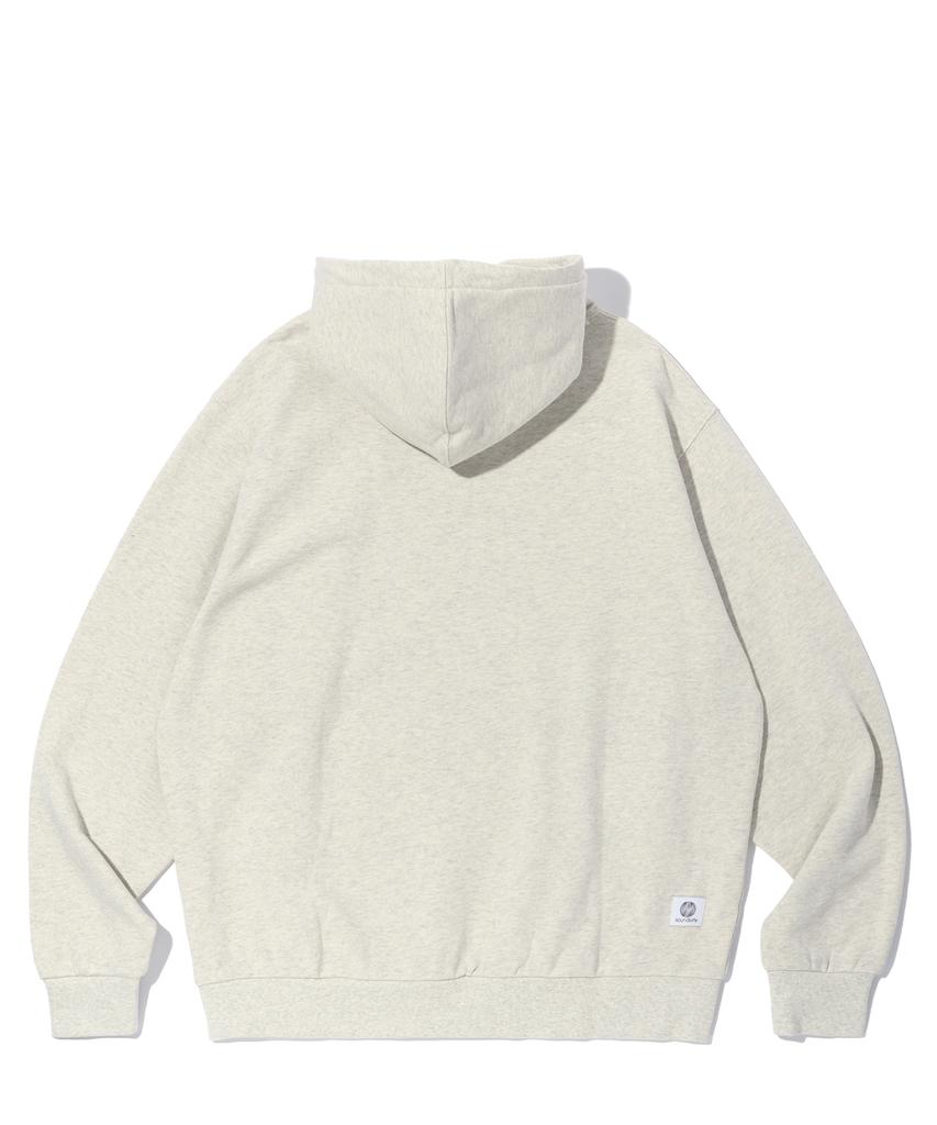 Худи с принтом Pullover Овсяный
