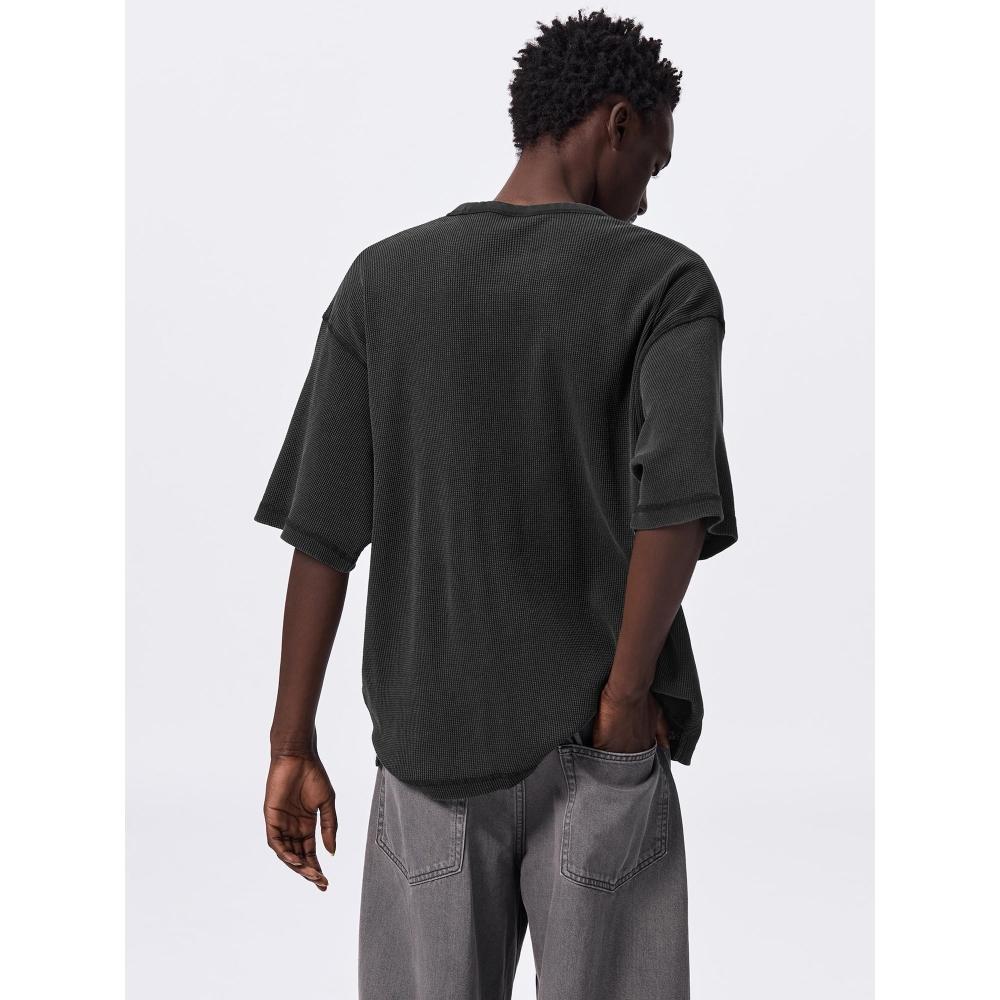 Uniqlo Футболка Gu Wash Waffle Box City, часть 5 