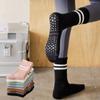 Yoga Socks Anti Slip Professional Women's Autumn/Winter Mid Tube Pilates Adult Sports Fitness Floor Socks