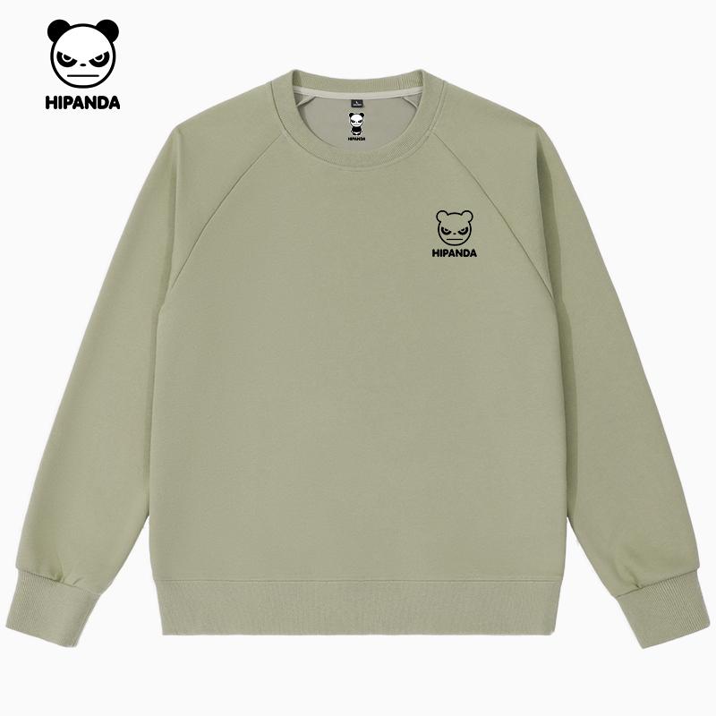Hello Hipanda, Panda Versatile Fashion Couple Round Neck Hoodie