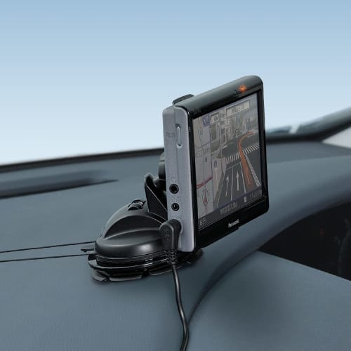 SEIWA Car Supplies Dashboard Suction Cup Support Adapter M BK/70mm W762