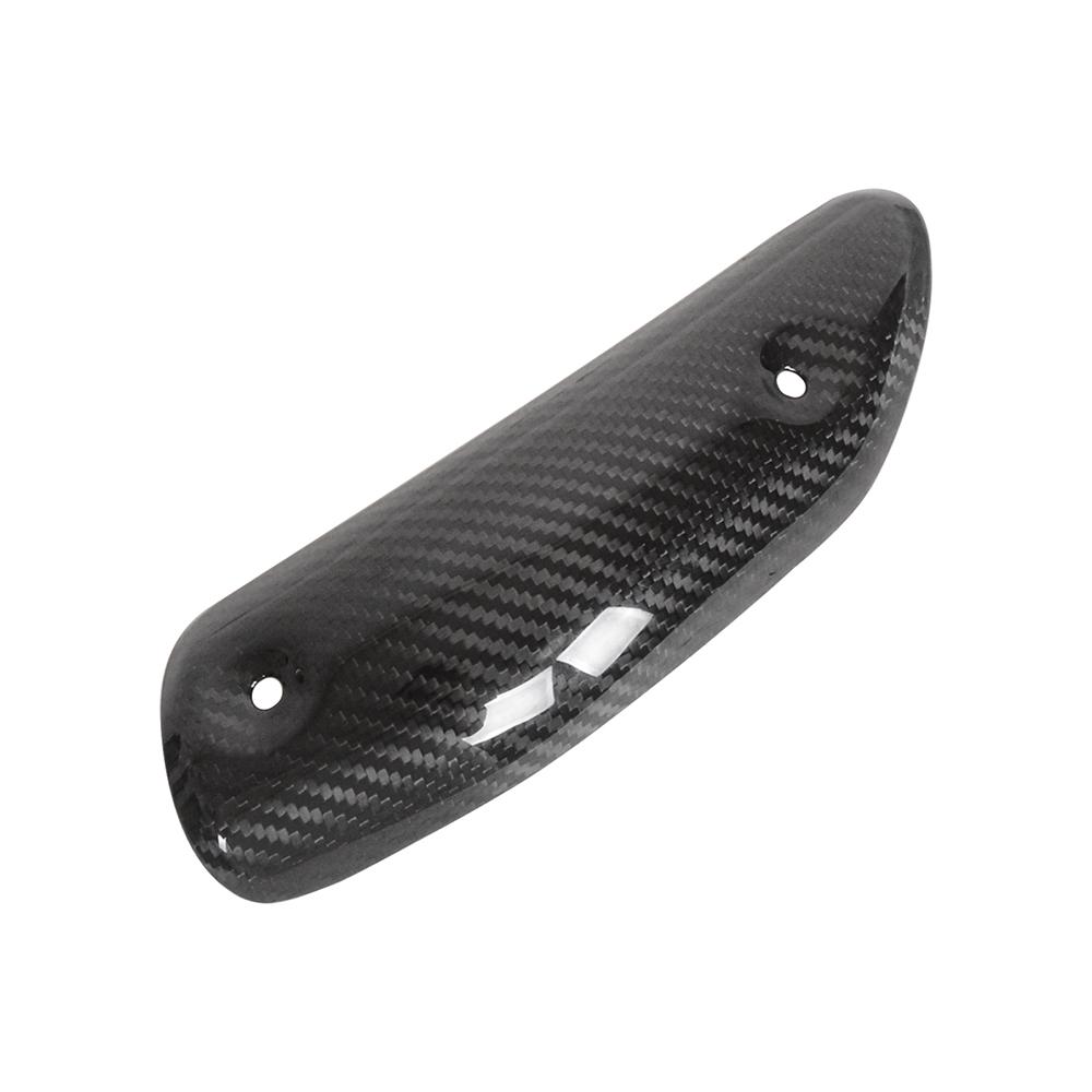 Для DUCATI 749 999 2003 2004 2005 2006 100% Углеродное волокно Крышка выхлопной трубы Мотоциклетный глушитель Теплозащитный кожух Защита трубы Обтекатель