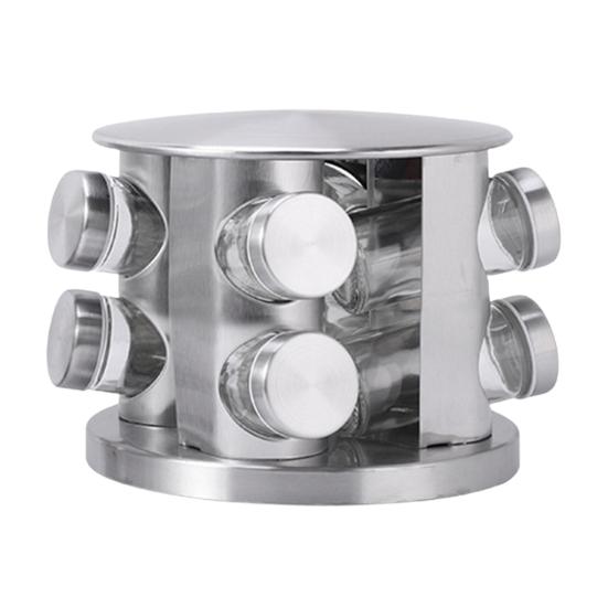 1 комплект, бутылка для приправ, влагостойкая, большая емкость, 90 мл, банка для специй с вращающейся на 360 градусов стойкой для хранения, кухонный гаджет