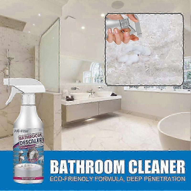 1-5x Bathroom Cleaning Spray Shower Glass Descaler Anti Mold Cleaning Bathtub Toilet Descaling Limescale Cleaner Bathtub Cleaner Foam 2025 kk