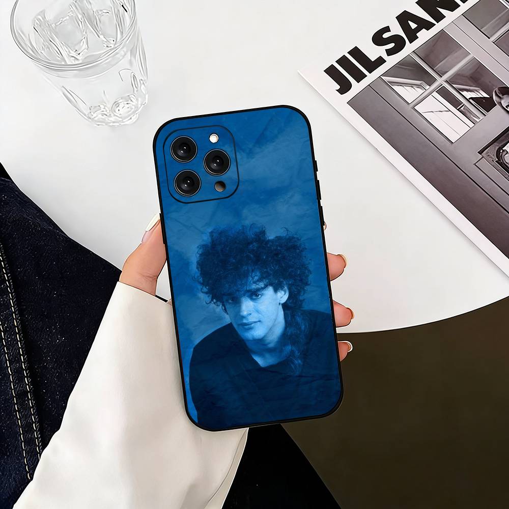 Soda Stereo Gustavo Cerati   Phone Case For iPhone 17,16,15,14,13,12,11 Plus,Pro Max,XS,Soft Silicone Black Cover