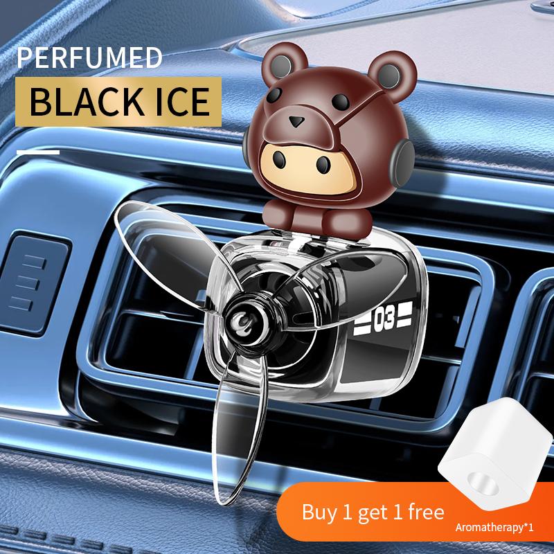Вентилятор на шлем Медведь Автомобильный Освежитель воздуха в дефлектор Ароматизатор Спрей Для устранения запаха Долговечный
