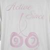 USA Pro Womens/Ladies Graphic Print Cotton Oversized T-Shirt