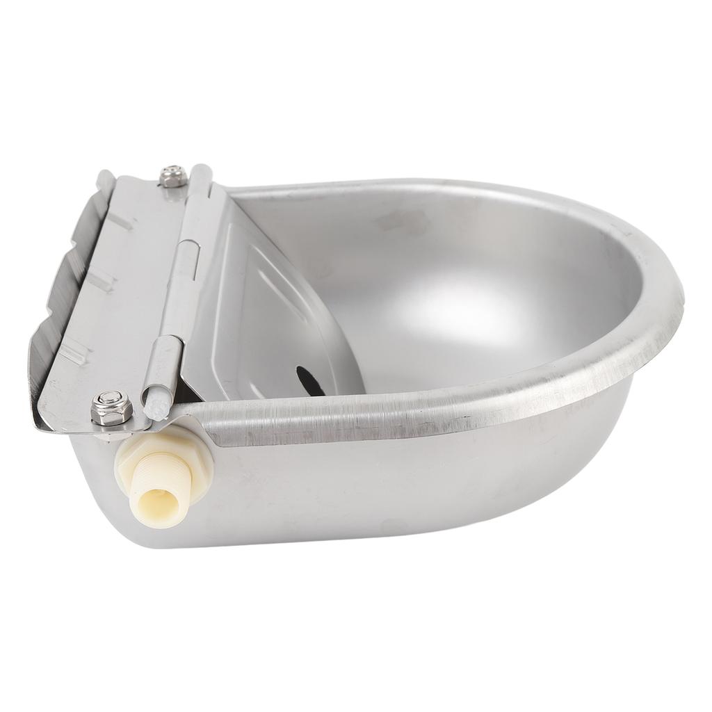 Автоматическая поилка для овец и коз из нержавеющей стали, автоматическая поилка для скота с шариком-поплавком для