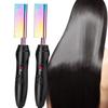 WAIKIL Electroplating Gradient Curling and Straightening Comb for Hair and Beard Styling