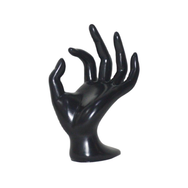 Creative OK Shape Hand Mannequin: Short Plastic Display for Jewelry & Rings