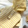 New Cute Yellow Striped Cat & Dog Hoodie - Adorable Patterned Pet Sweatshirt for Teddy & Bichon Frisé, Warm Winter Pet Supplies