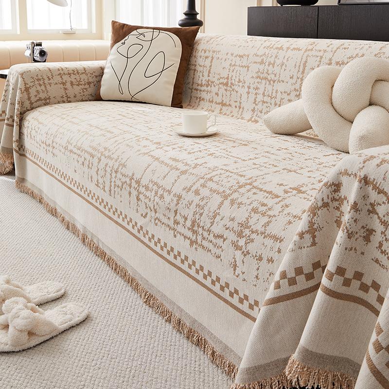 Чехол для дивана из шенилла, полноценный чехол для дивана, универсальный чехол для подушки с защитой от царапин от кошек на все времена года