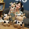 Милая кукла-корова, плюшевая игрушка-теленок, зодиакальная корова, милая кукла, тряпичная кукла, подарок на день рождения