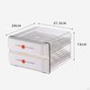 Контейнер для хранения яиц Fresh Box Штабелируемый держатель Ящик 2 слоя для холодильника