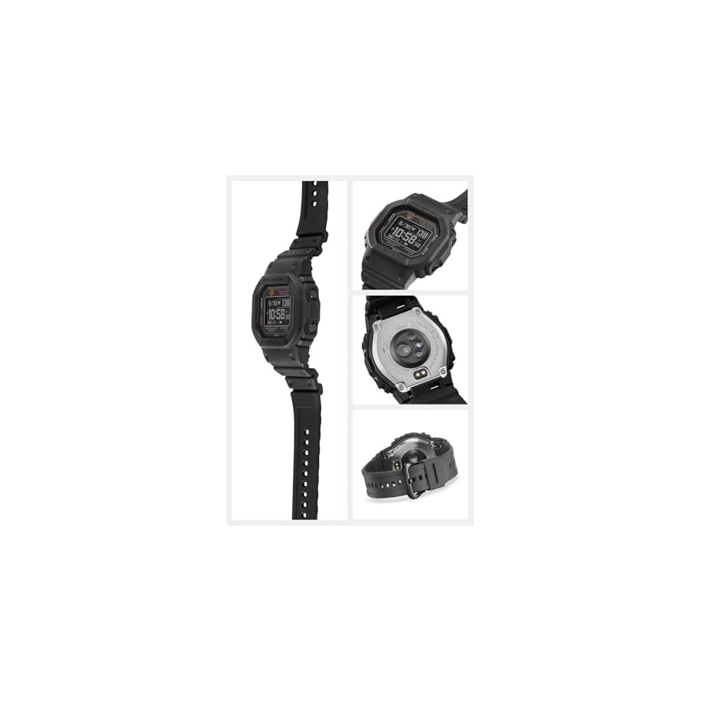 [Casio] Часы G-Shock [Официальный продукт для внутреннего рынка] G-SQUAD Монитор сердечного ритма Оснащены Bluetooth DW-H5600-1JR Мужские Черные