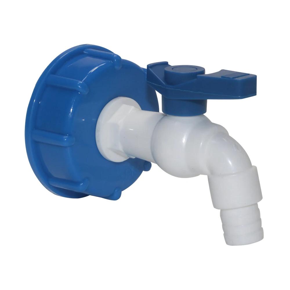 Кран IBC 1/2" 3/4" 1" Химический бочонок IBC Бочка на тонну Соединители и фитинги для IBC и Пластиковые соединители Резьбовые к Преобразователям