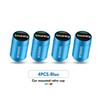 Aluminium Car Wheel Tire Valve Air Caps Stem Cover Dustproof For Skoda Octavia 2 3 Rapid Kodiaq Karoq Fabia Kamiq Superb MK3