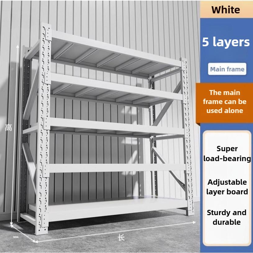 Thickening Storage Shelves Warehouse Heavy-duty Floor Display Rack Household Supermarket Multi-function Iron Shelf