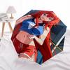 1pc Outdoor Umbrella with Anime Character Design - Automatic Opening/Closing, Portable 3-Fold Design, 8-Bone Iron Frame - Perfect Gift for Fans,