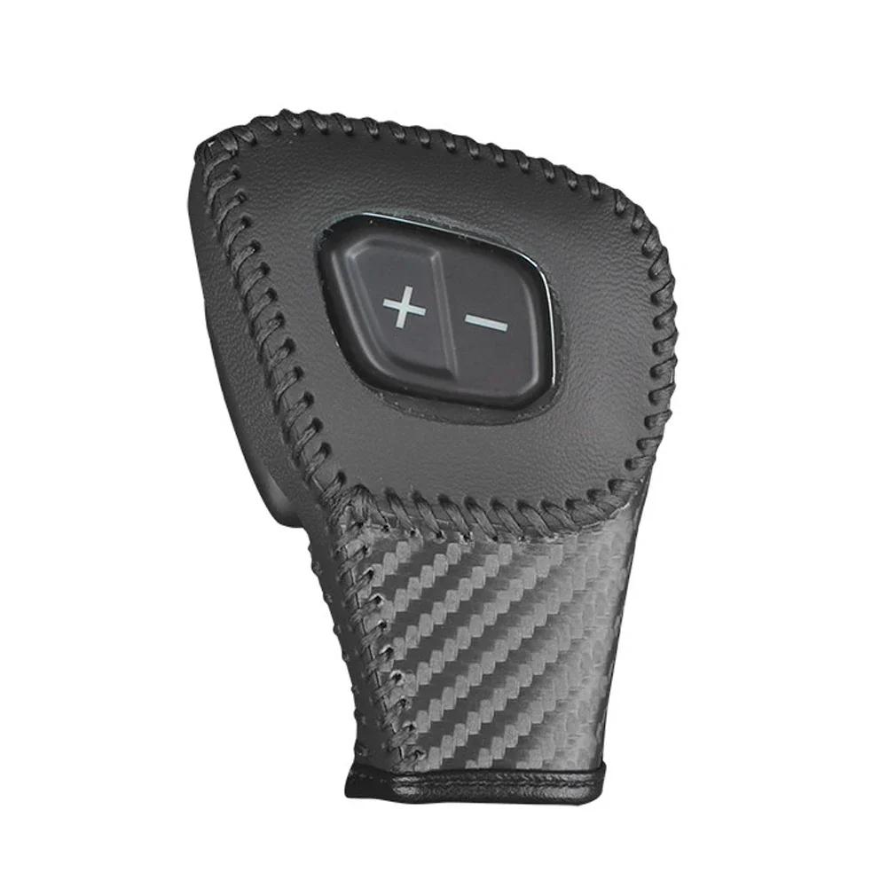 Кожаная автомобильная ручка переключения передач, чехол для внутренней коробки передач, наклейка на крышку коробки передач, аксессуары для Ford Everest Ranger 2020-2024