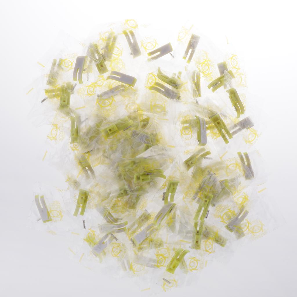 100pcs Plastic MT 18 Non Stick Presser Foot for Industrial Sewing Machines