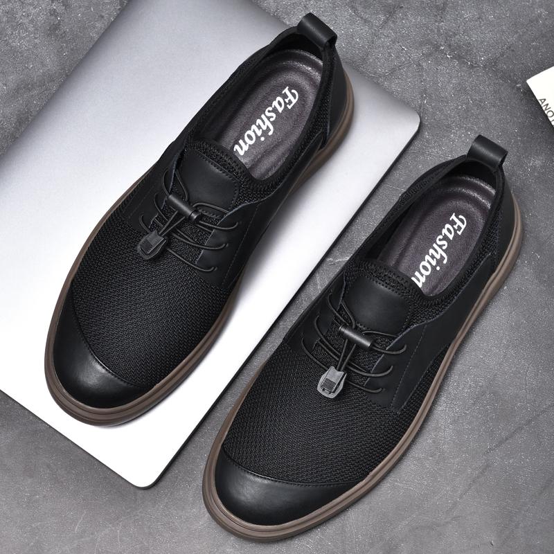 Fashion New Models High-quality Outdoor Men Sneakers ShoesFashionable Minimalist Men's Leather Sports Outdoor Men's Walking Shoes