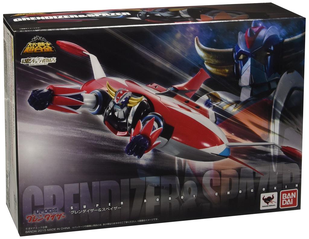 BANDAI Super Robot Chogokin Grendizer Spazer Web & (Тамасии Эксклюзив)