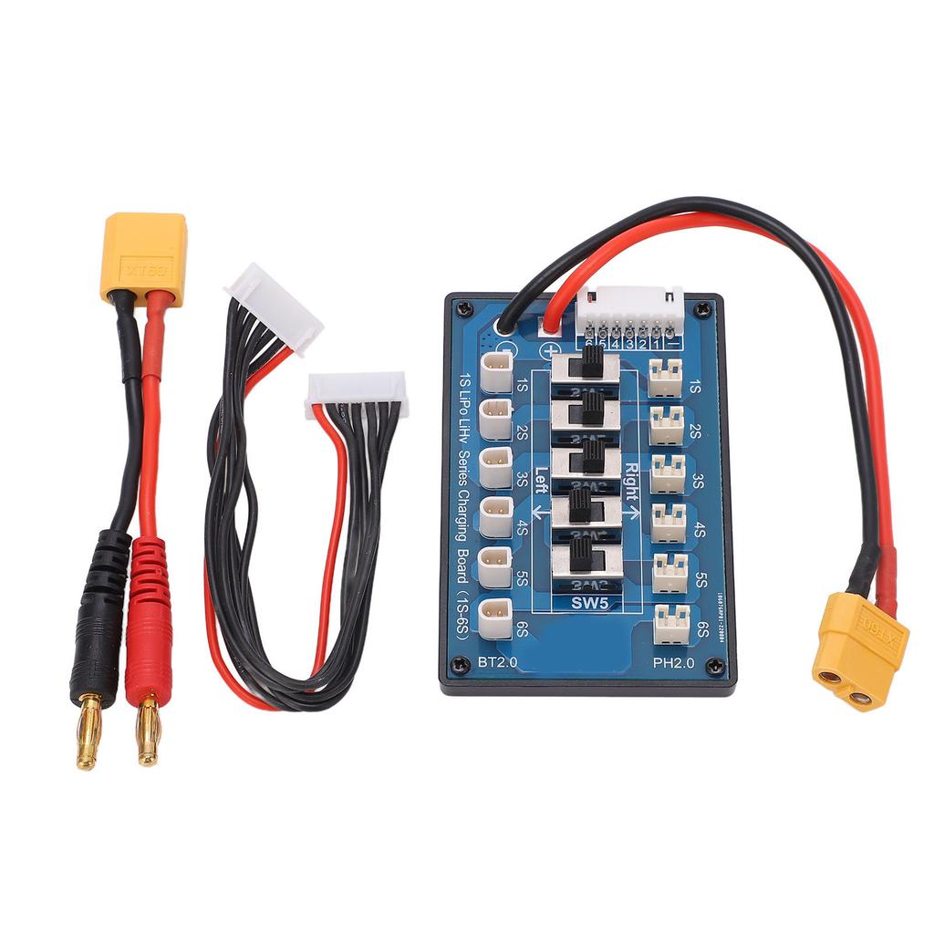 Плата балансировки заряда аккумулятора 1S Последовательное соединение Адаптер балансировки заряда для литиевого аккумулятора