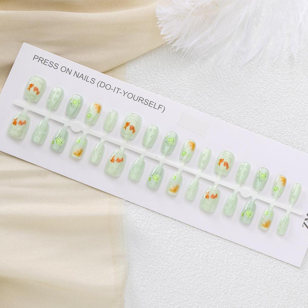 30 милых мультяшных наклеек для лака для ногтей «Кошачий глаз» — полная коллекция кодов