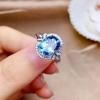 Accessories Women'S Small Flower Sapphire Diamond Ring