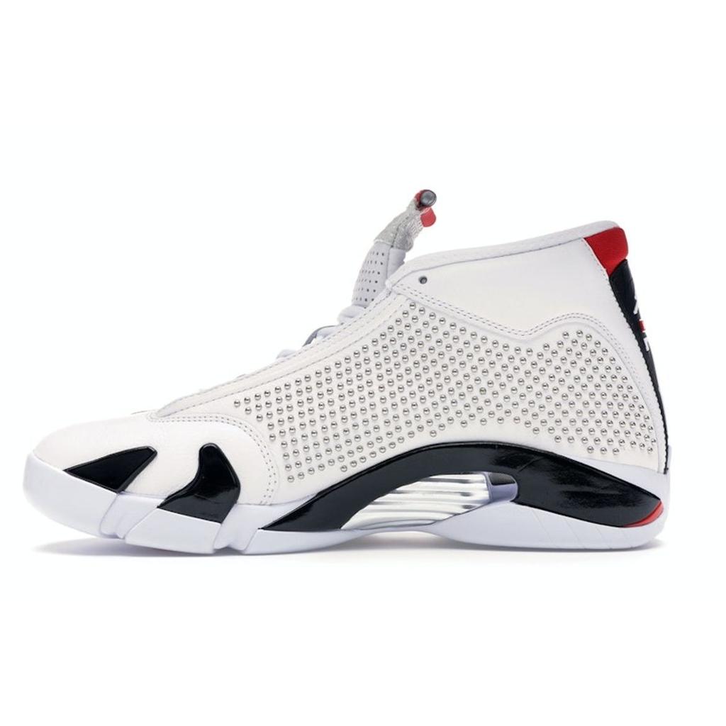 Supreme X Air Jordan 14 Retro White Men Sneakers University-Red Black BV7630-106