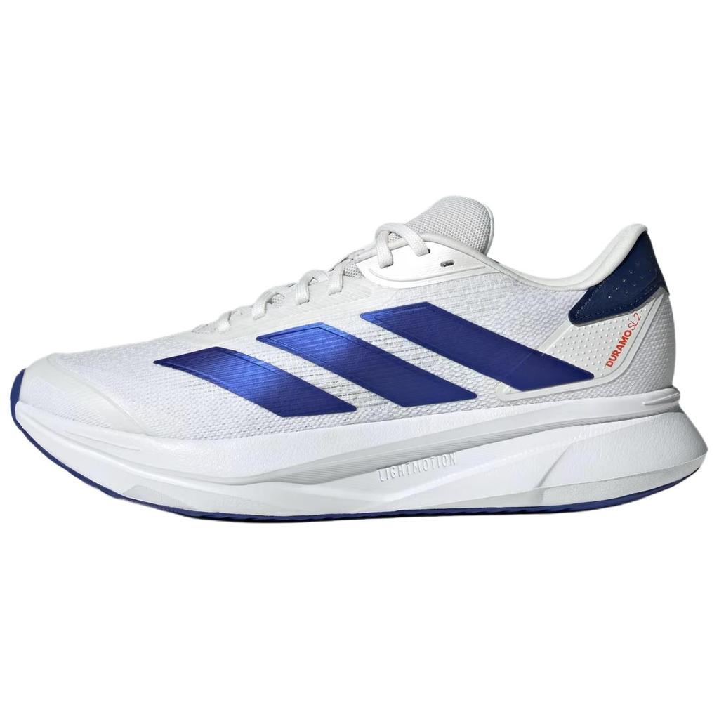 Adidas Duramo SL 2.0 White Lucid Blue Men Sneakers Cloud-White Dark-Blue JS4395