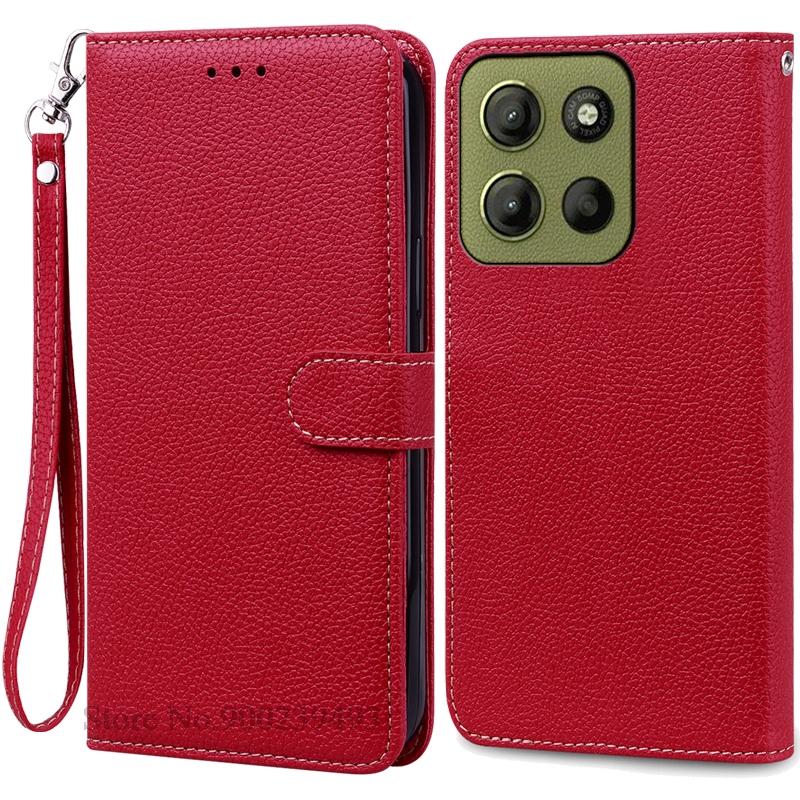 For Motorola G15 Case Wallet Leather Flip Cover For Moto G15 Case Soft Book Phone Case For Motorola G15 Cover Fundas Coque