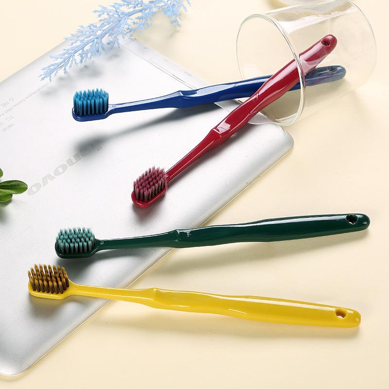 Набор зубных щеток премиум-класса с мягкой щетиной для взрослых и пар, две упаковки — ультратонкие щетинки в семейном наборе, бесплатная доставка