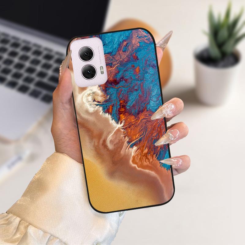 Для Moto G Power (2024) Чехол XT2415V Ударопрочный Мягкий Силиконовый ТПУ Чехол для Телефона Для Motorola Moto GPower 5G 2024 Чехол Бампер