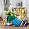 Bugs Bunny In Space Blankets are suitable for living rooms,making them an ideal choice for outdoor travel and gifts.