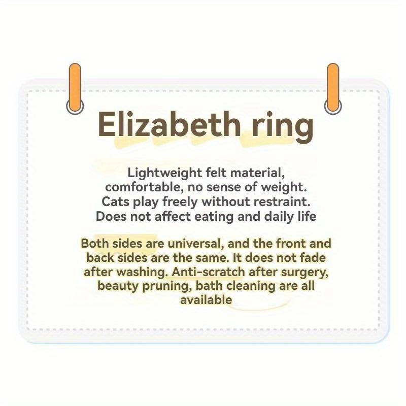 Ошейник в форме цветка для домашних животных, елизаветинский воротник для кошек и собак, медицинский круг для восстановления шеи, против укусов и облизывания, для заживления ран, защитные ошейники для домашних животных