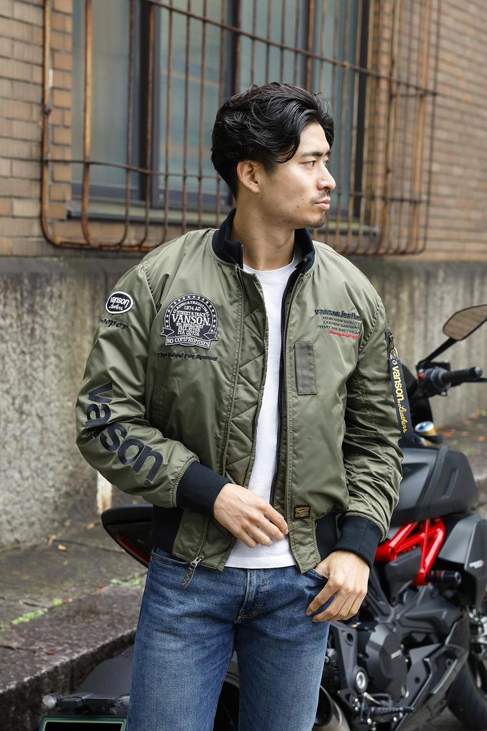 Куртка TVS2308W [Banson] MA-1 мужская хаки/черный