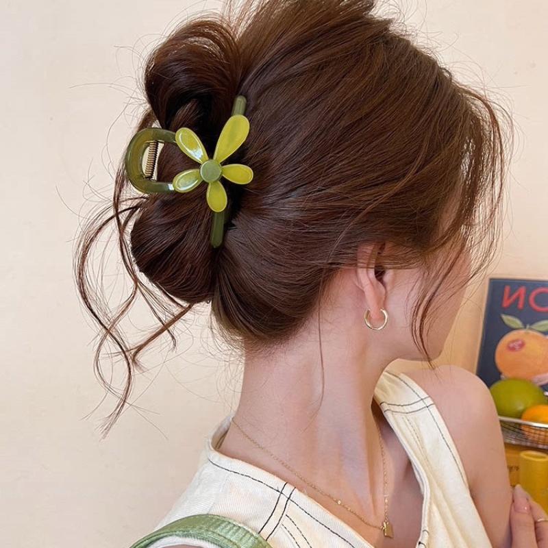 Large Flower Hair Claw Clip Non Slip for Women Thick Hair Perfect for Everyday