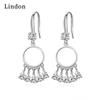 Lindon Copper Alloy Zircon Earrings Drop Earrings For Women Wedding Party Gifts