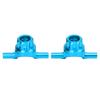 Aluminum Alloy Front Knuckle Arms Steering Cup for Tamiya TT02 1/10 RC Car Upgrade PartsBlue
